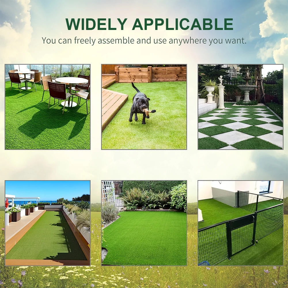10x18ft 18mm Green Artificial Grass Turf C82780