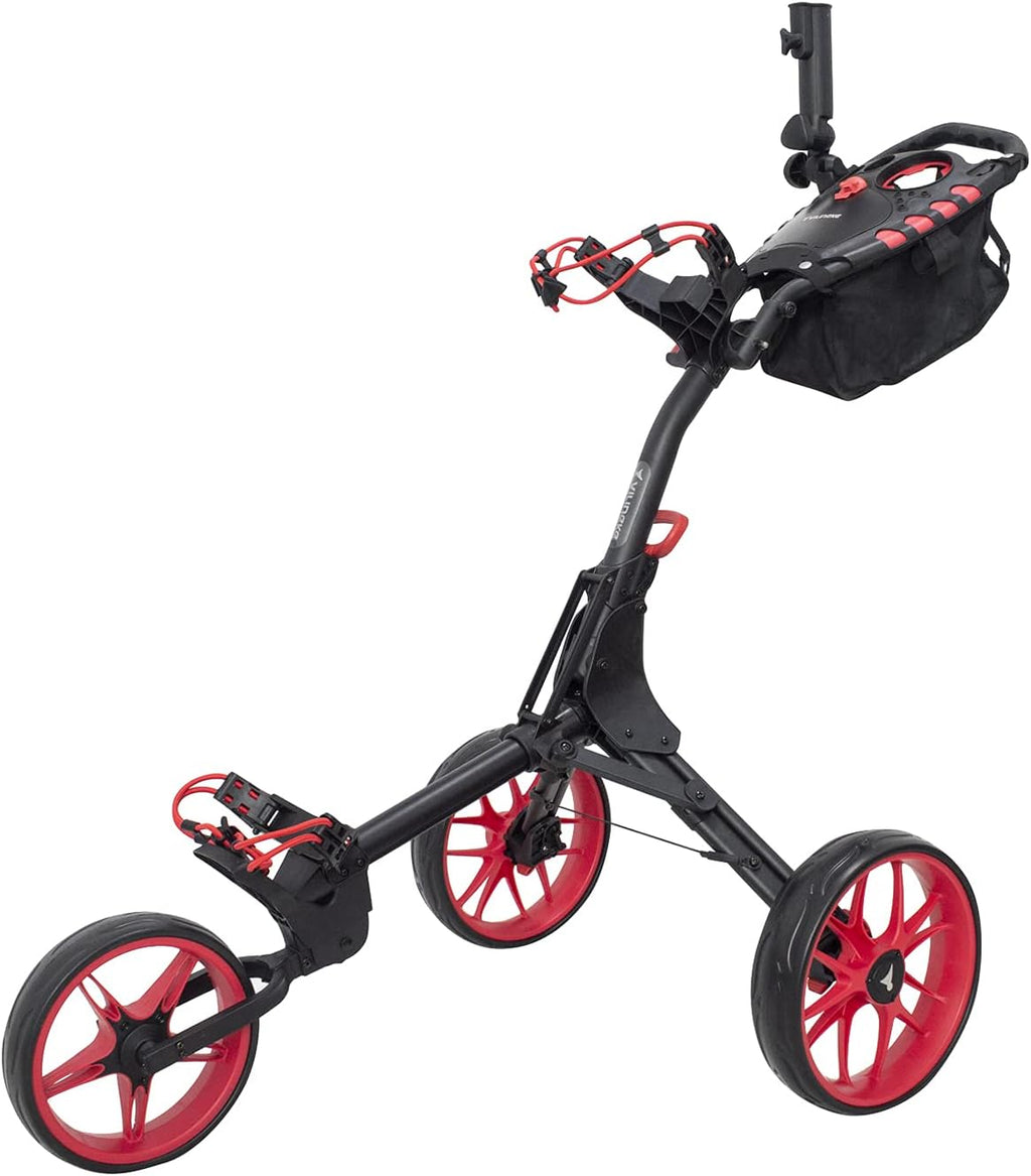 Compact 3 Wheel Push Cart Trolley with Foot Brake S301903