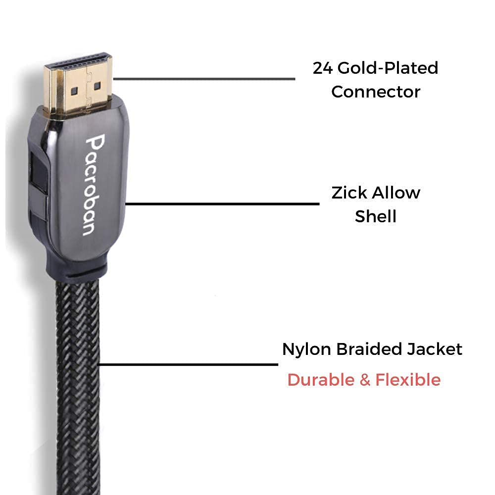 8K HDMI 2.1 Fiber Optic Cable 75ft P9144