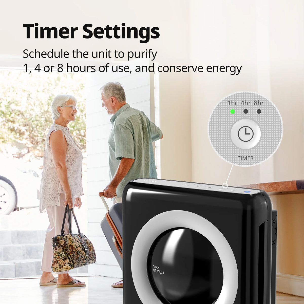 White True HEPA 3-Stages Air Purifier L2384