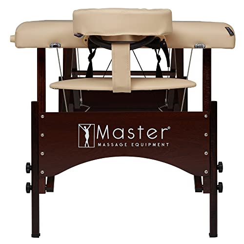 28" Portable Massage Table with Walnut Legs S306