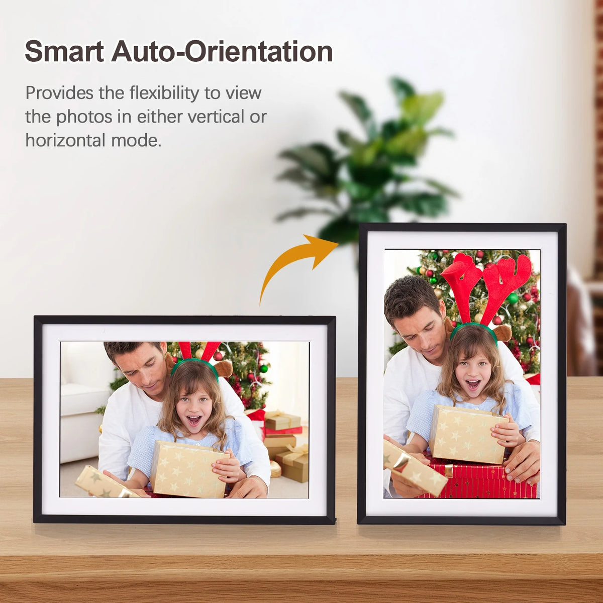 WiFi Digital Photo Frame 15.6-Inch TFT Screen 16GB Storage U275335