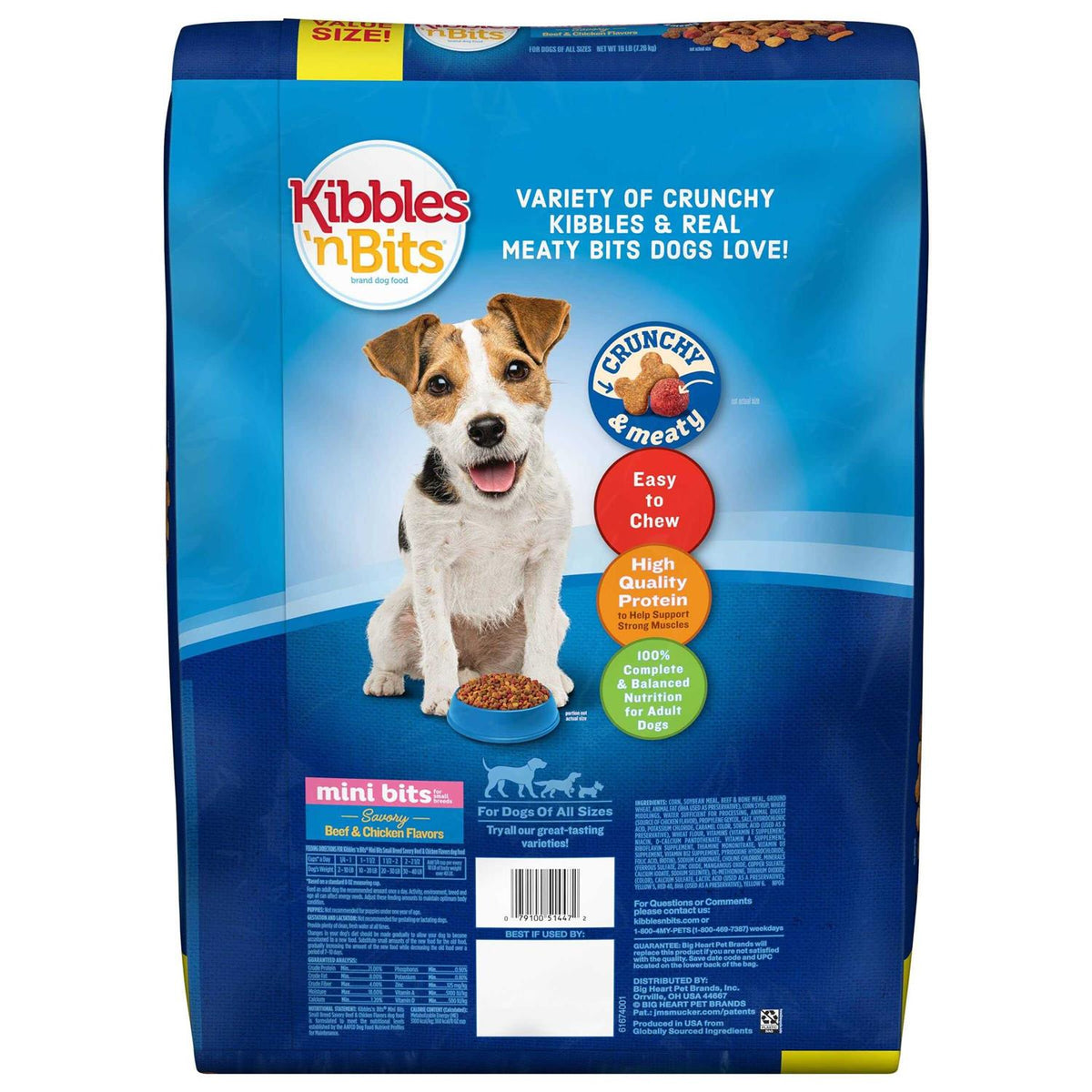 Mini Bits Beef Chicken Dog Food X367699