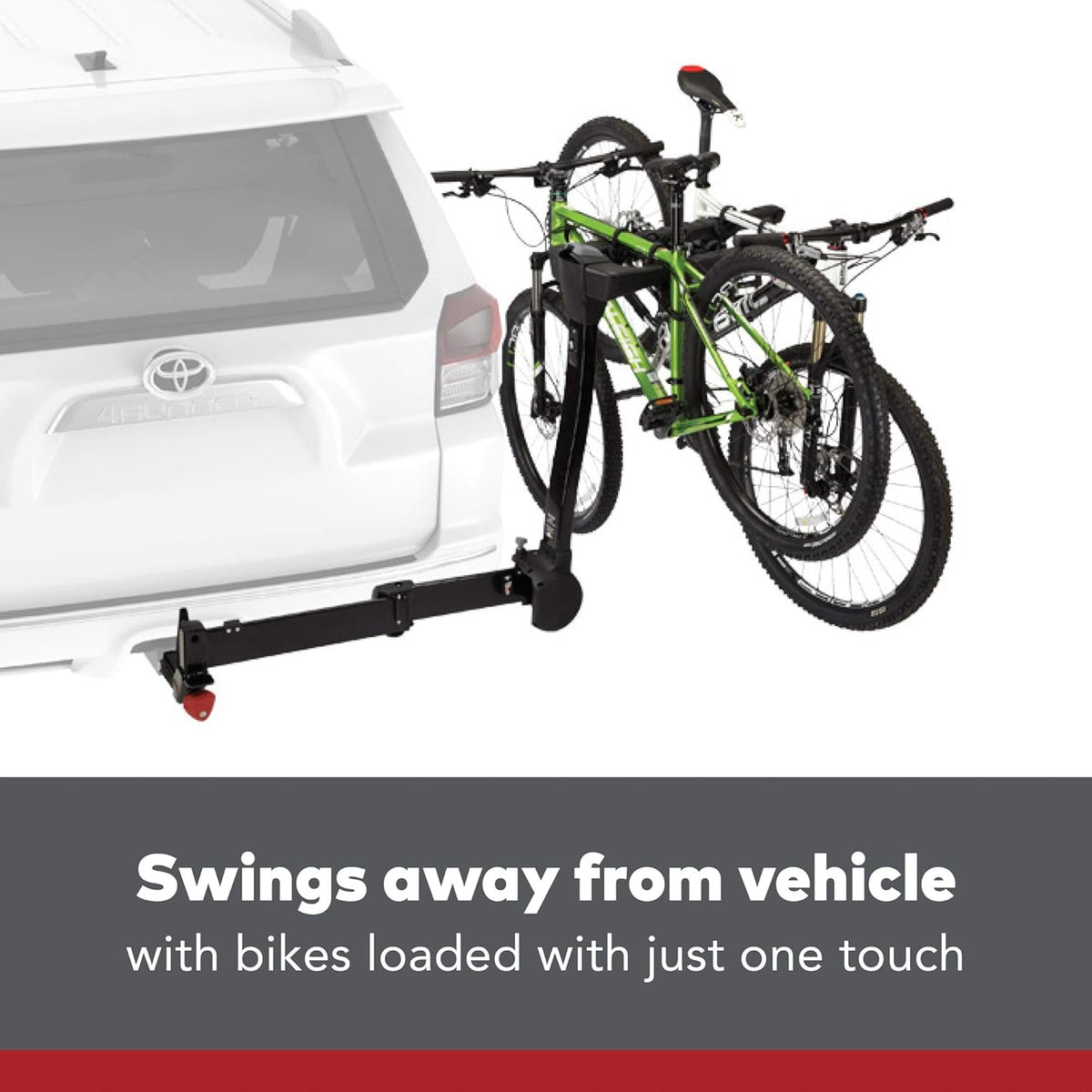 Hitch Mount Bike Rack, 4 Bike Capacity Q569