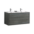 48 in. Double Sink Wall Mount Bathroom Vanity K7079