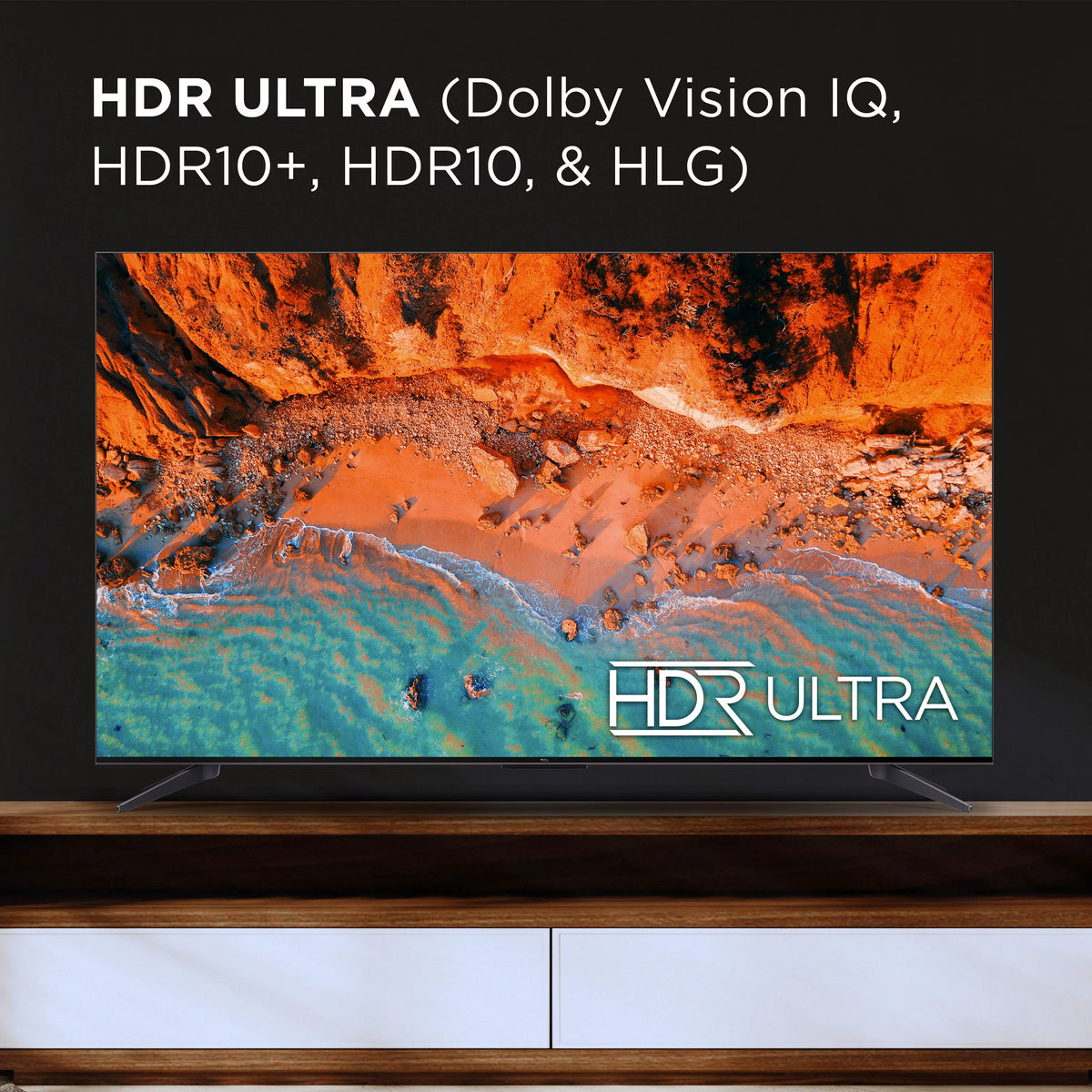 65" 4K QLED HDR Smart TV with Google TV C4263