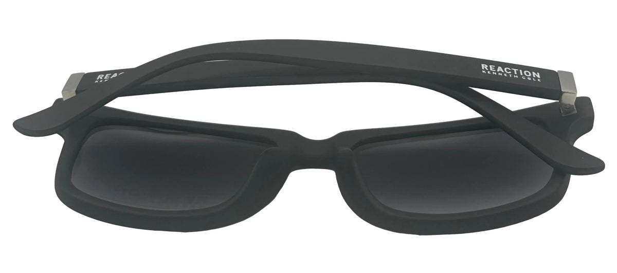 Matte Black Rectangle Sunglasses P913754