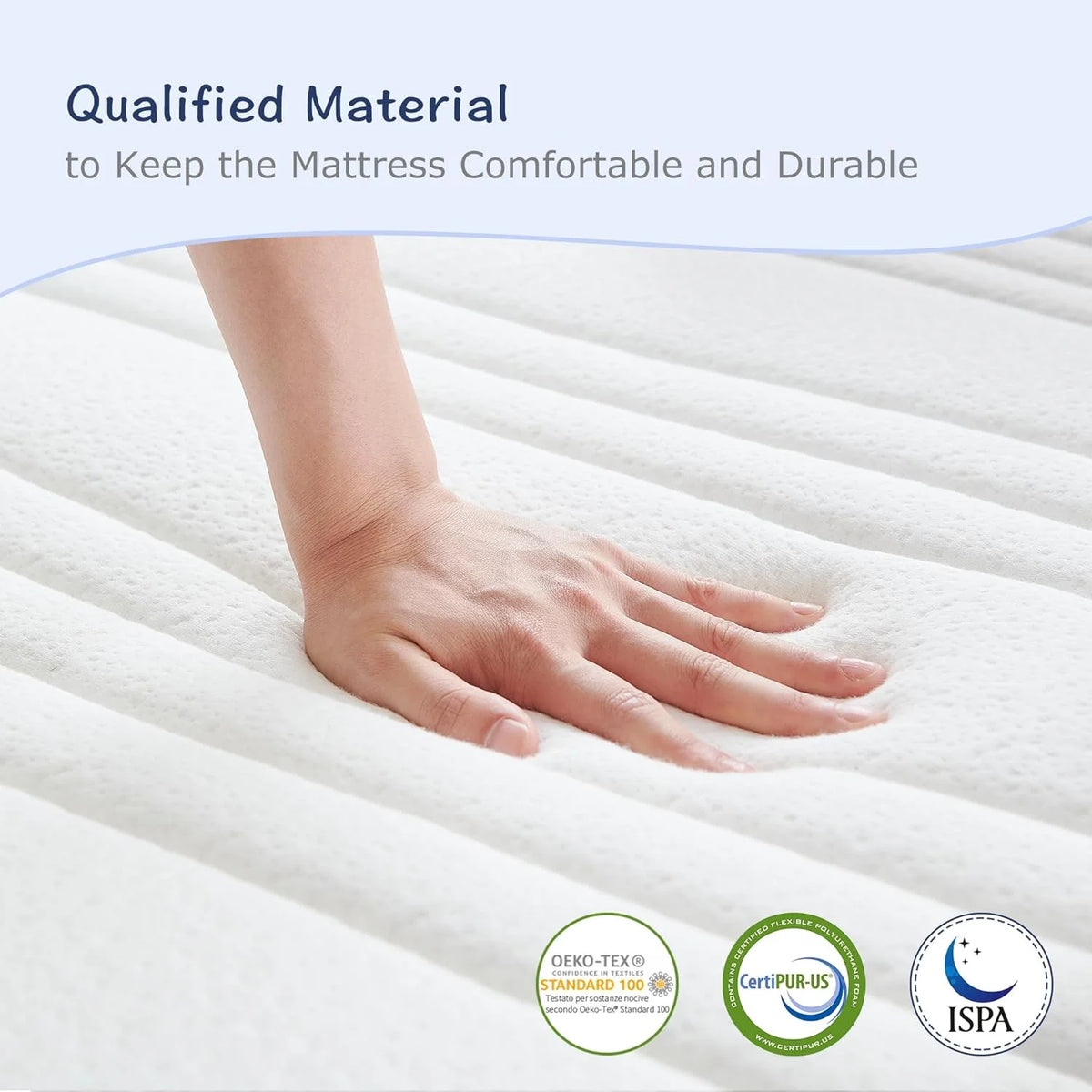 Queen 12 Hybrid Spring and Memory Foam Mattress K92597