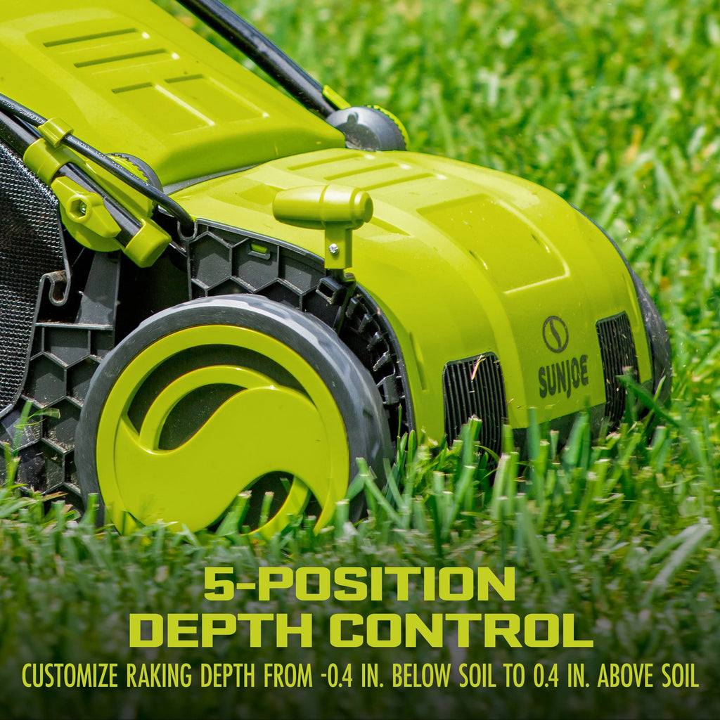 Electric 15 Lawn Dethatcher + Scarifier J617