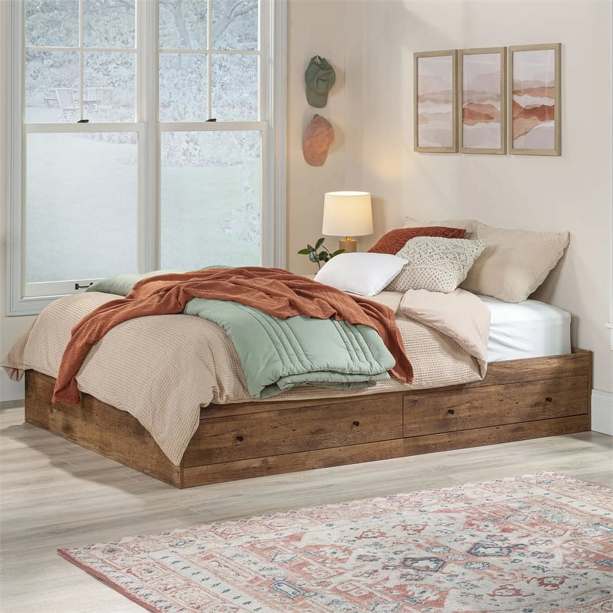 Queen Storage Bed W2483
