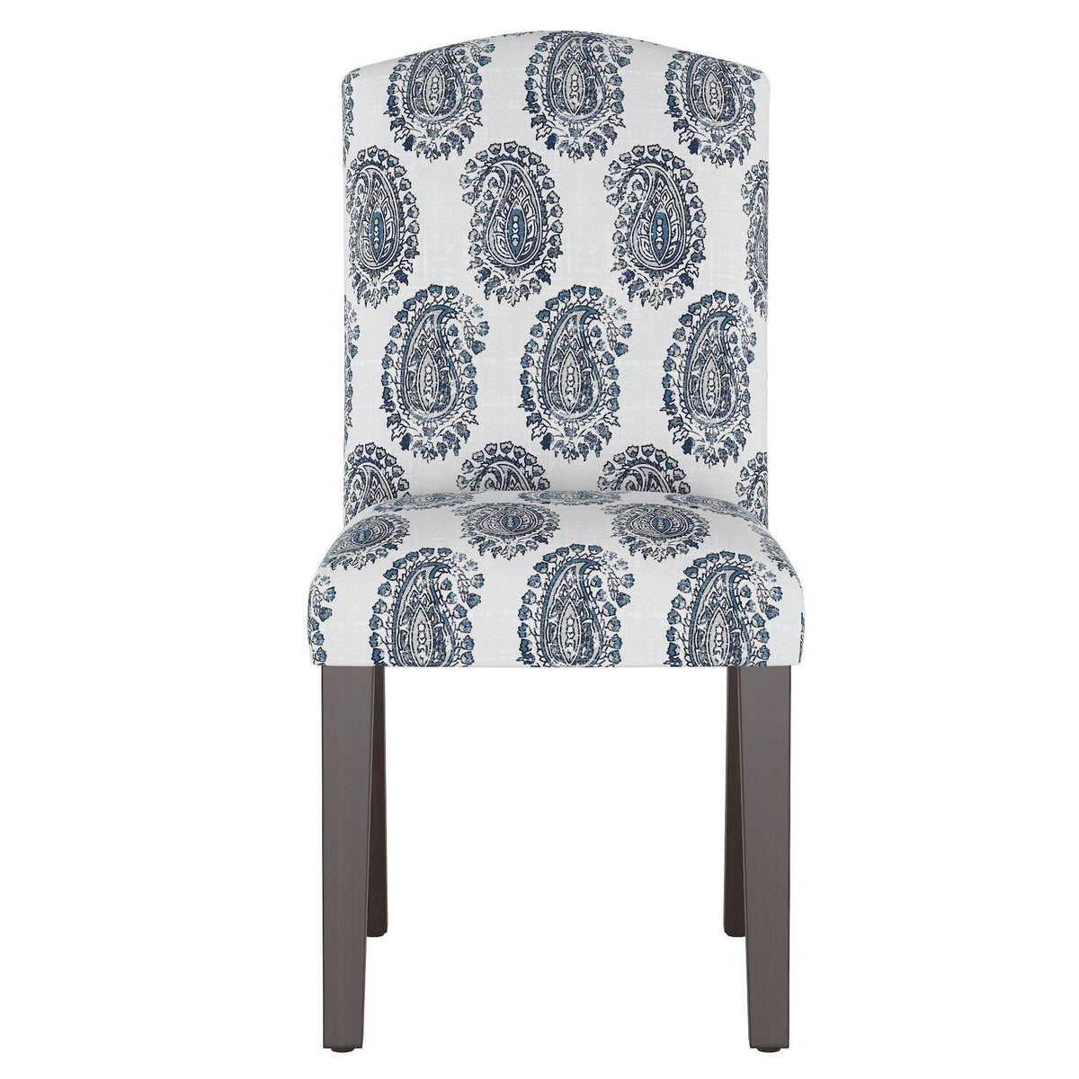 Navy Paisley Dining Chair Z6459