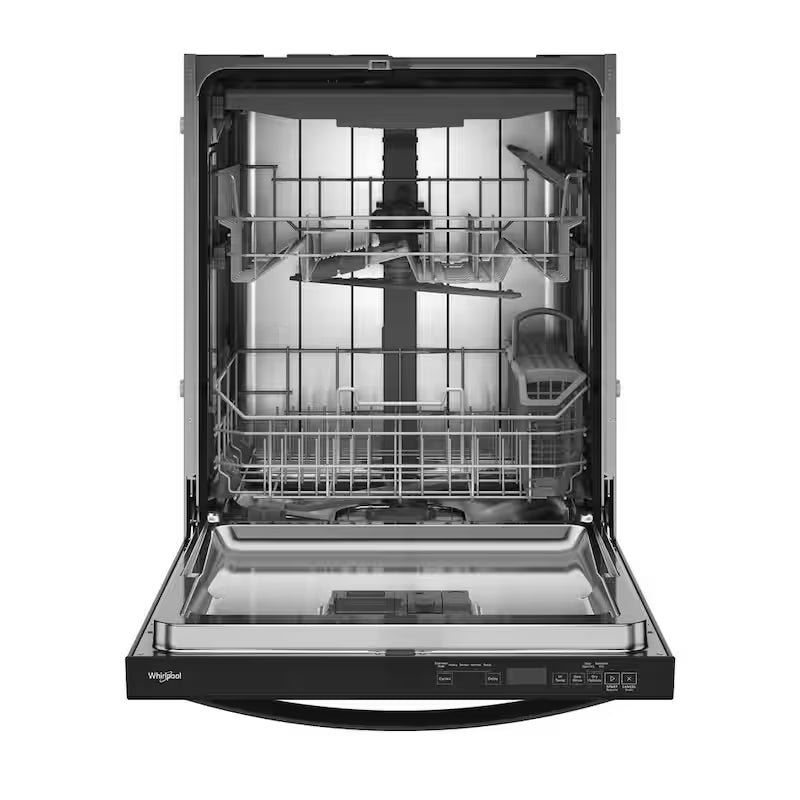 Black Built-In Dishwasher with 3rd Rack E1216