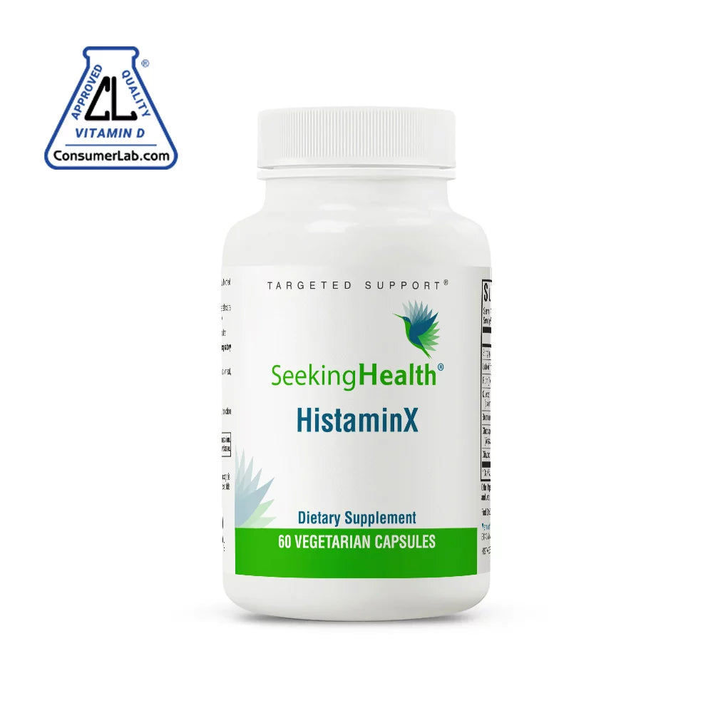 Histamine Support with Bioflavonoids, Nettle, Quercetin, Rutin, Bromelain, 60 Capsules K82549