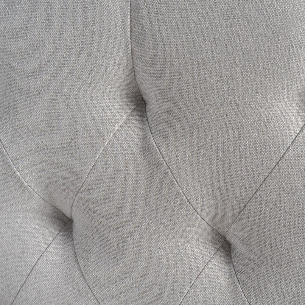 Light Gray Fabric Full/Queen Headboard M8786
