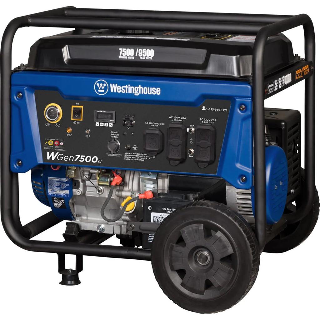9500 Peak Watt Portable Gas Powered Generator N917