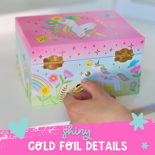 Musical Unicorn Jewelry Box for Girls B964954