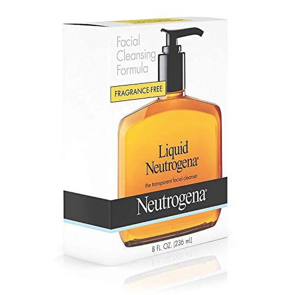 Fragrance Free Liquid Facial Cleansing Formula 8 Oz 2 Pack M9557