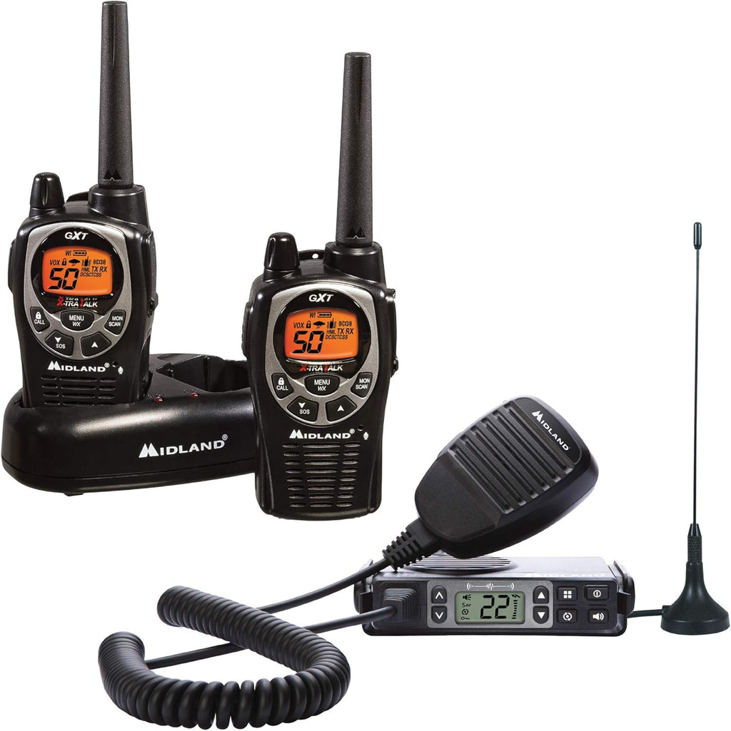 50 Channel Waterproof GMRS Two-Way Radio 3-Pack I9134