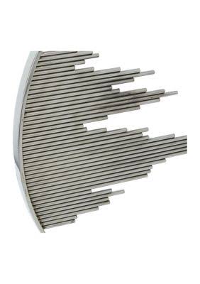 Stainless Steel Marble Decor I62605