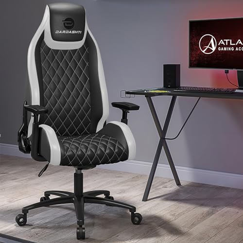 Black Leather Ergonomic Gaming Chair S41299