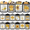 12 Pcs Christmas Pot Holders with Pocket A75818