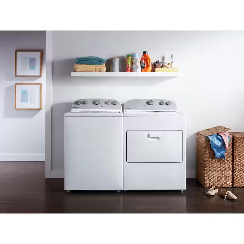 7.0 cu. ft. White Gas Dryer H9559