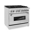 36 in. Stainless Steel Gas Burner Electric Oven Range I616395
