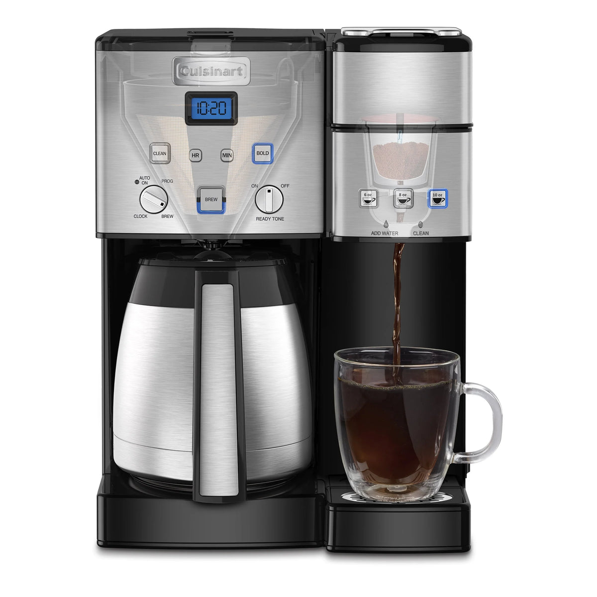 Stainless Steel 10 Cup Drip Coffee Maker T86224