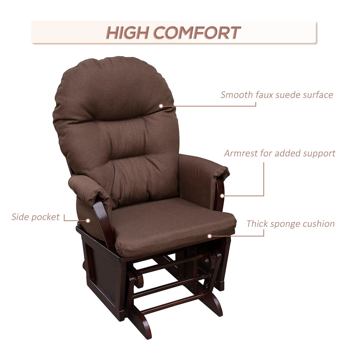 Rocking Chair with Ottoman W470084