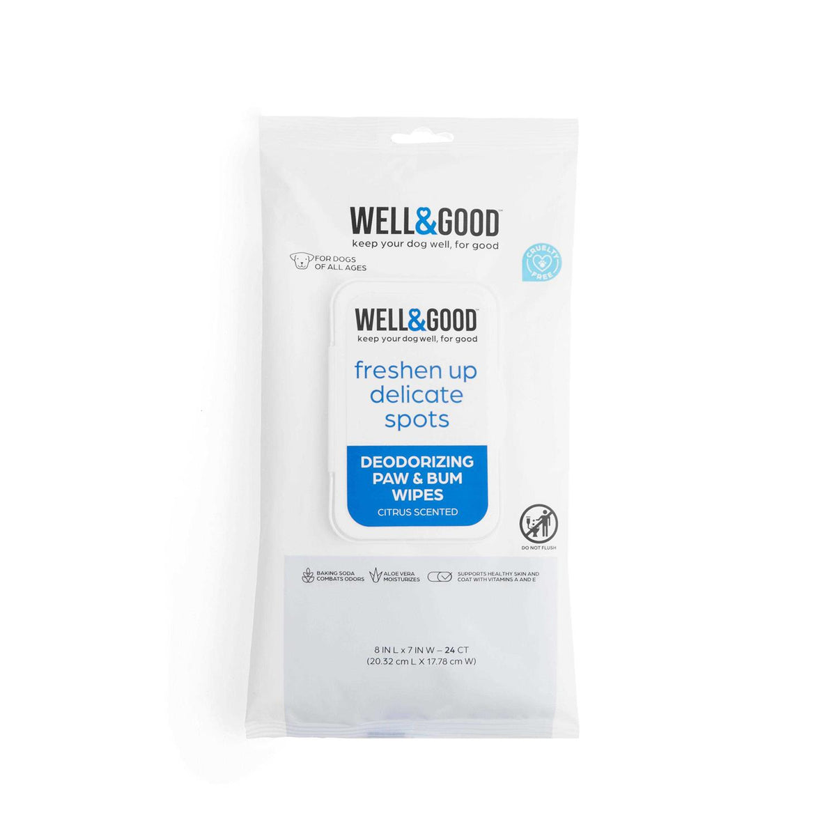 Deodorizing Paw and Bum Wipes I299047