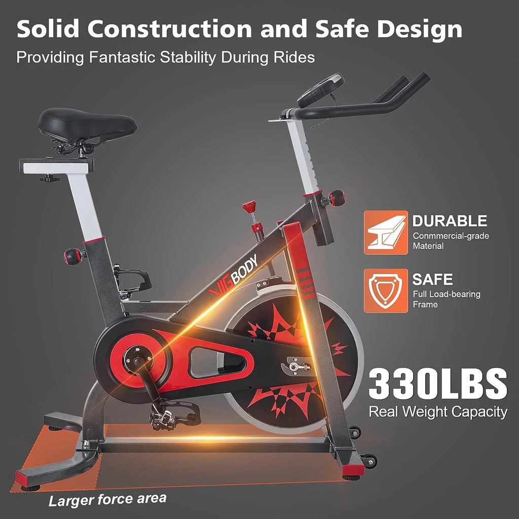 Exercise Bike Stationary Indoor Cycling Bicycle A393
