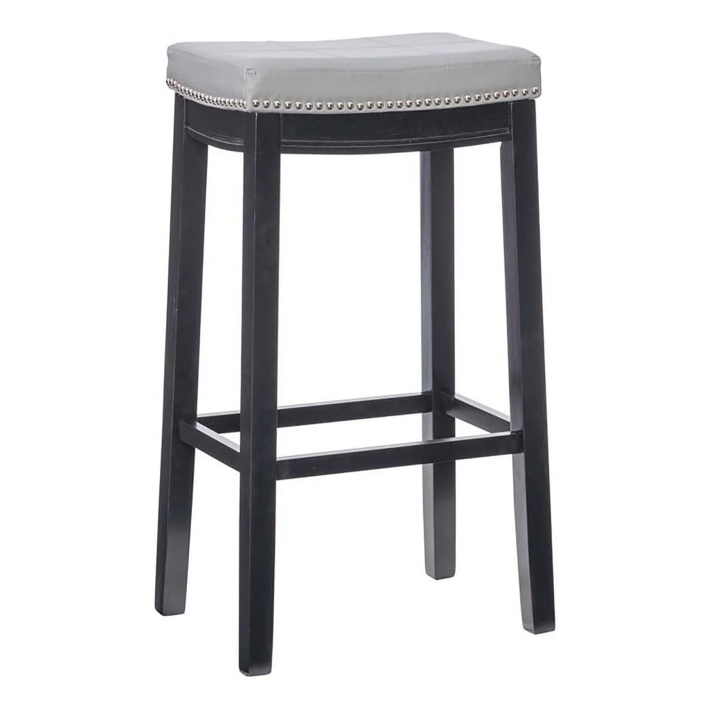 30" Backless Wood Bar Stool H55541