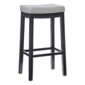 30" Backless Wood Bar Stool H55541