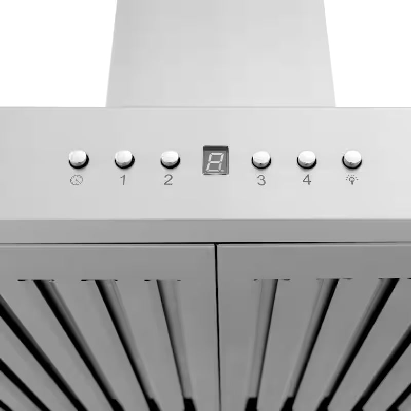 48 in. 400 CFM Ducted Wall Mount Range Hood in Stainless Steel O506845