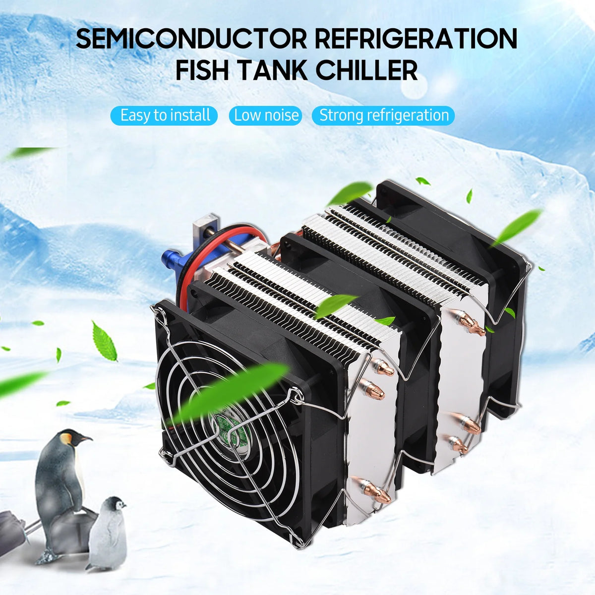 120W Semiconductor Refrigeration Aquarium Chiller for 30 Liters S688465