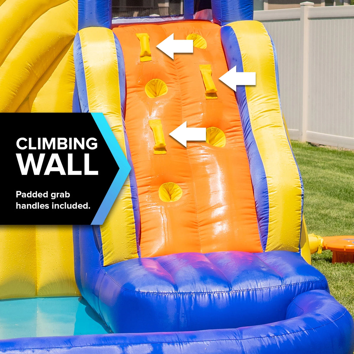 Inflatable Water Slide with Heavy Duty Blower A763538