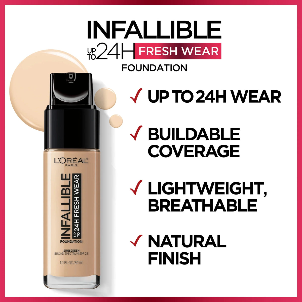 Liquid Foundation Makeup 1 oz K77399