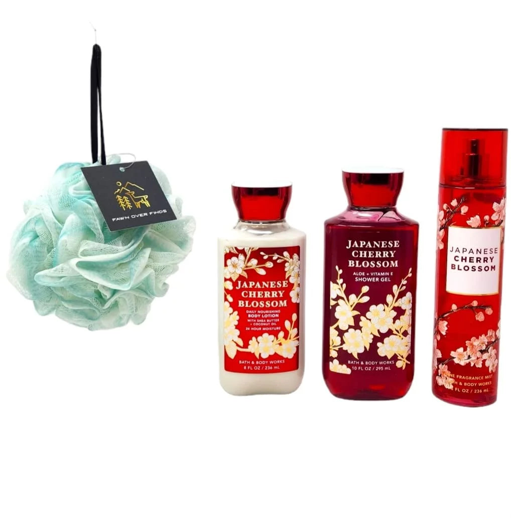 7Pc Japanese Cherry Blossom Spa Gift Set N120397