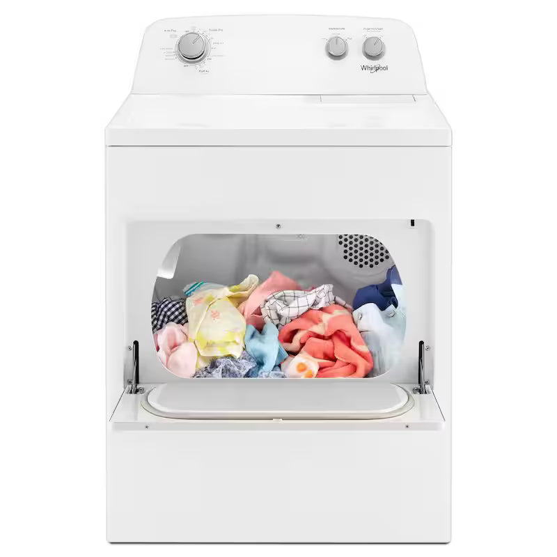 7.0 cu. ft. White Gas Dryer H9559