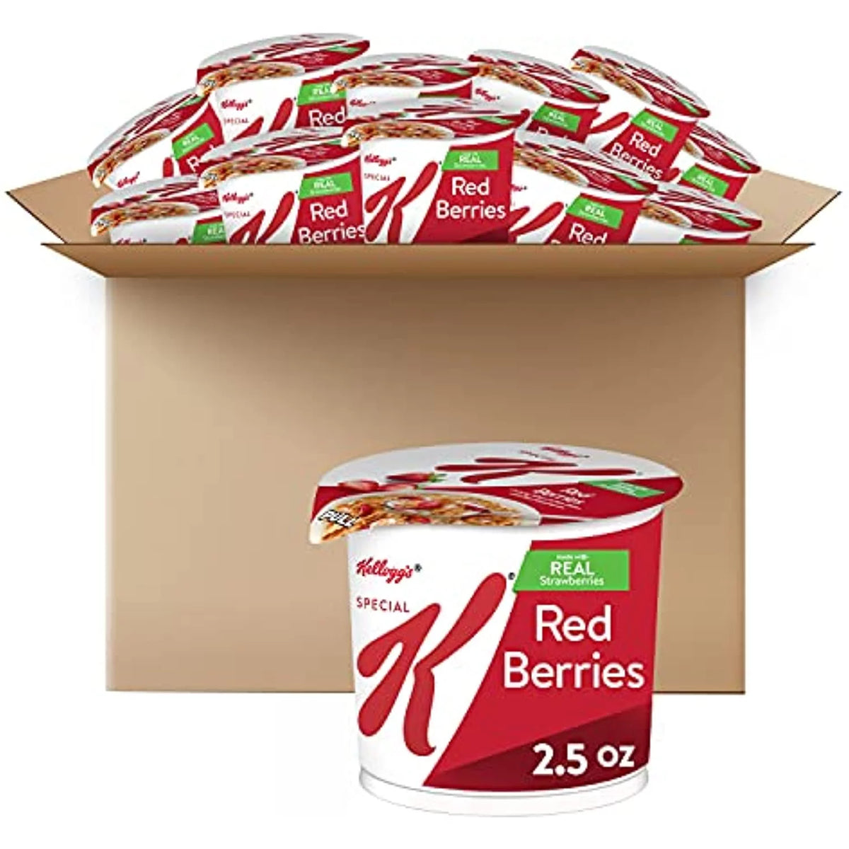 Special K Red Berries Cereal 12 Cups 2.5 Oz K9796