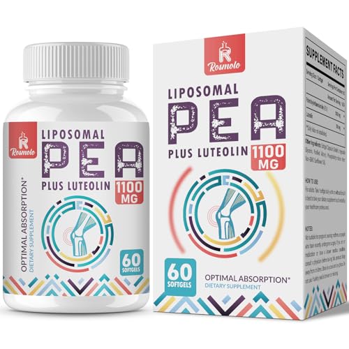Liposomal Palmitoylethanolamide 1000 mg + Luteolin 100 mg 60 Softgels U972