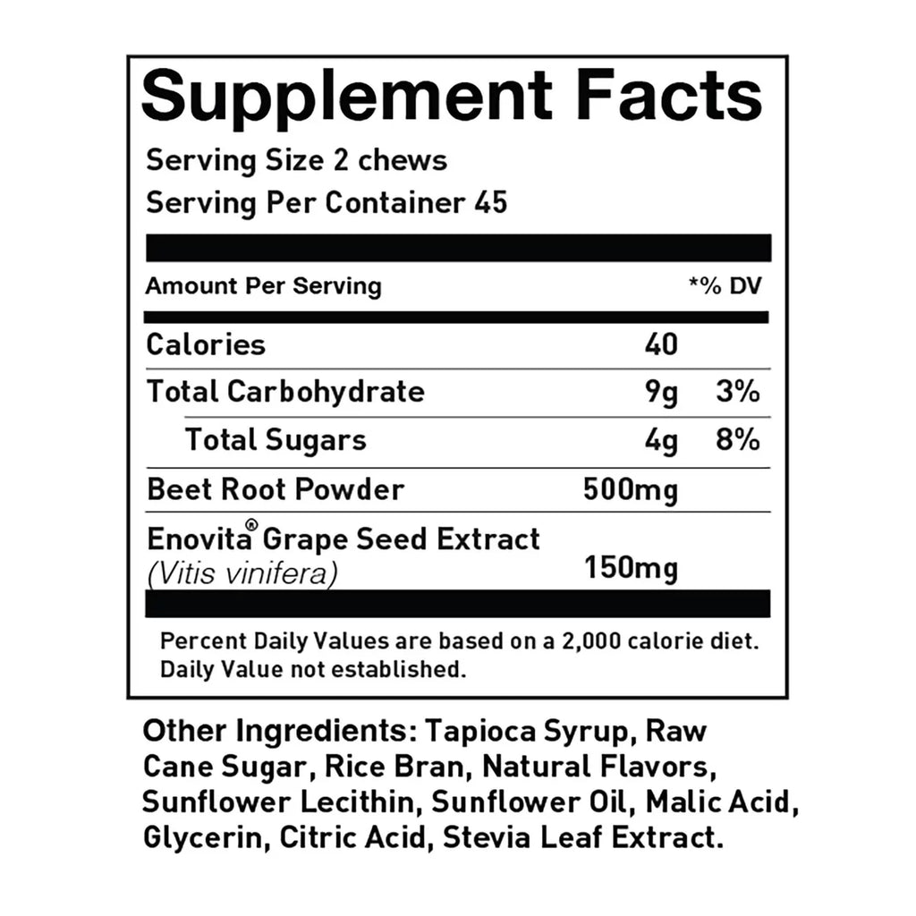 Pomegranate Berry Chews 90 Count T704125