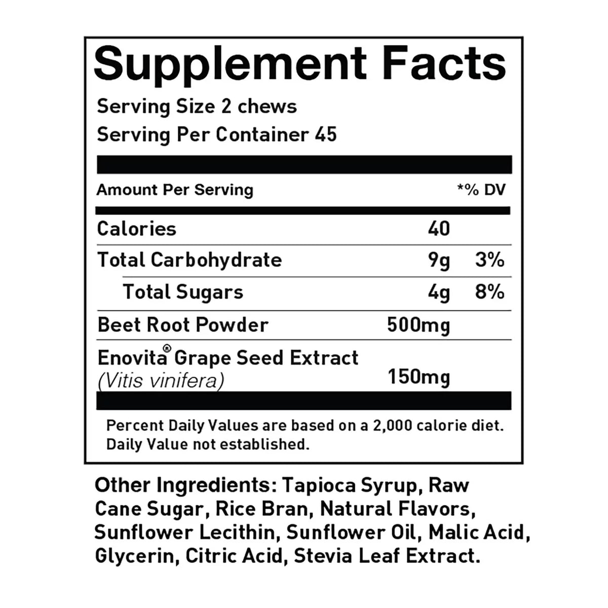 Pomegranate Berry Chews 90 Count T704125
