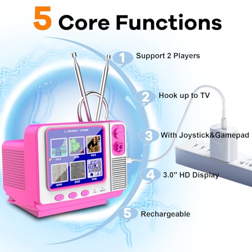 Handheld Game with 168 Retro Video Games S517520