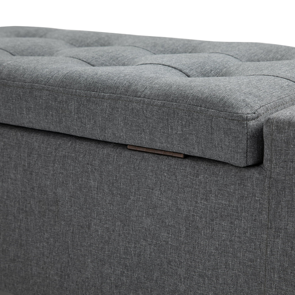 Linen Storage Ottoman Bench N1988