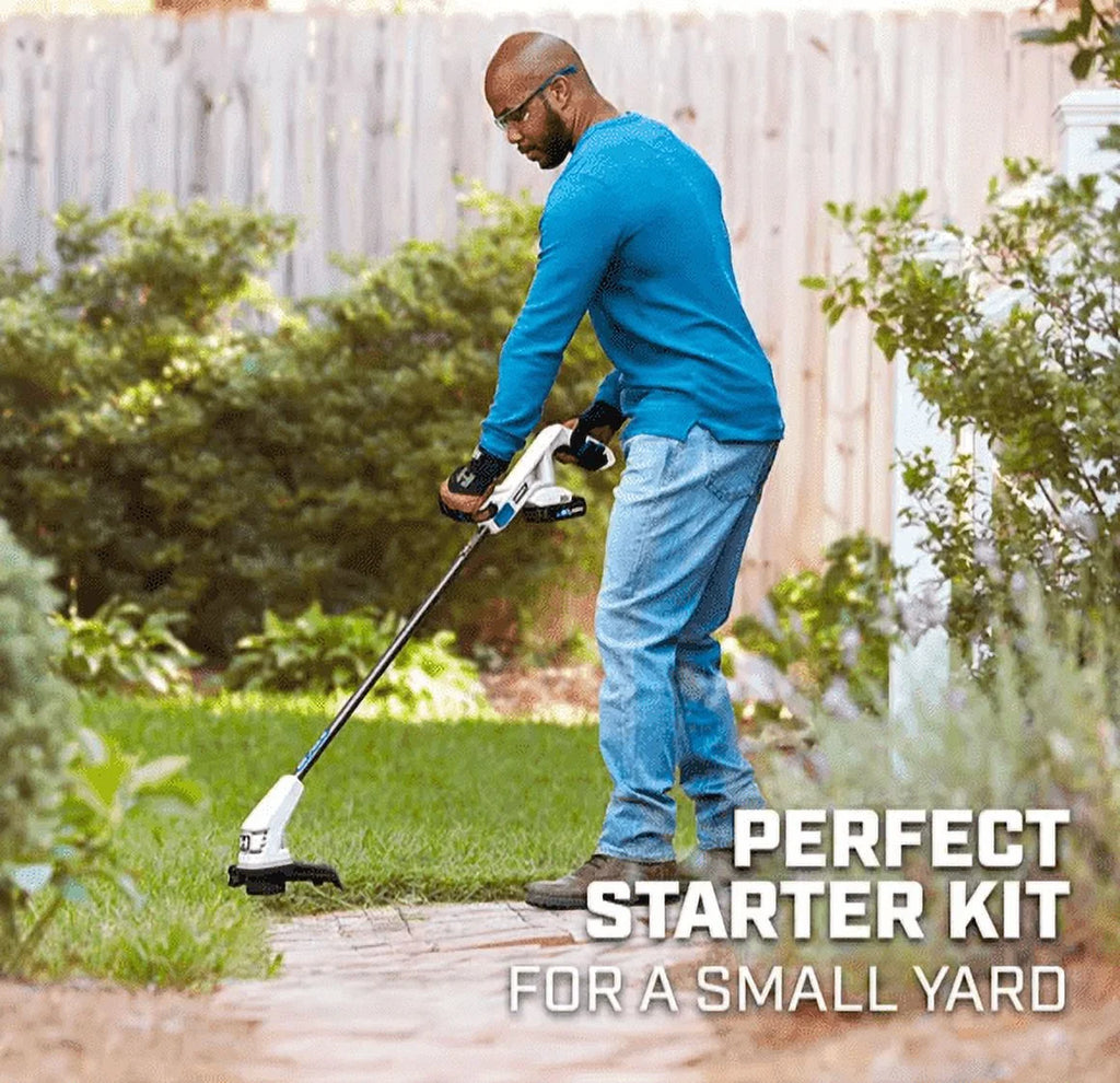 20-Volt 10-inch String Trimmer Leaf Blower Combo Kit A237