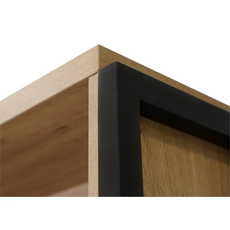Light Brown Wood Laminate Bookcase G2806