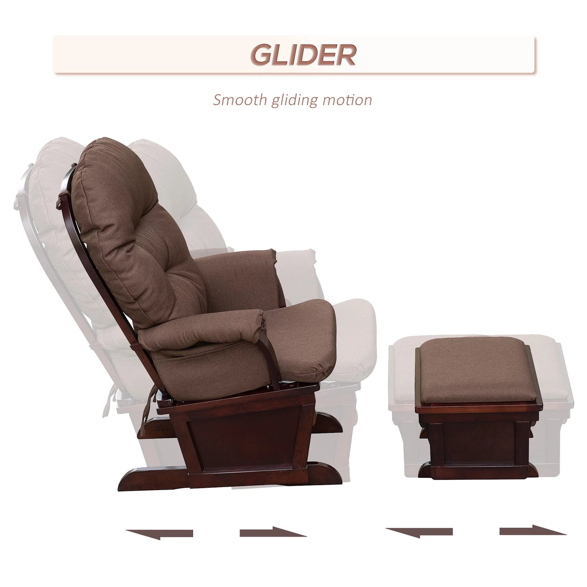 Rocking Chair with Ottoman W470084