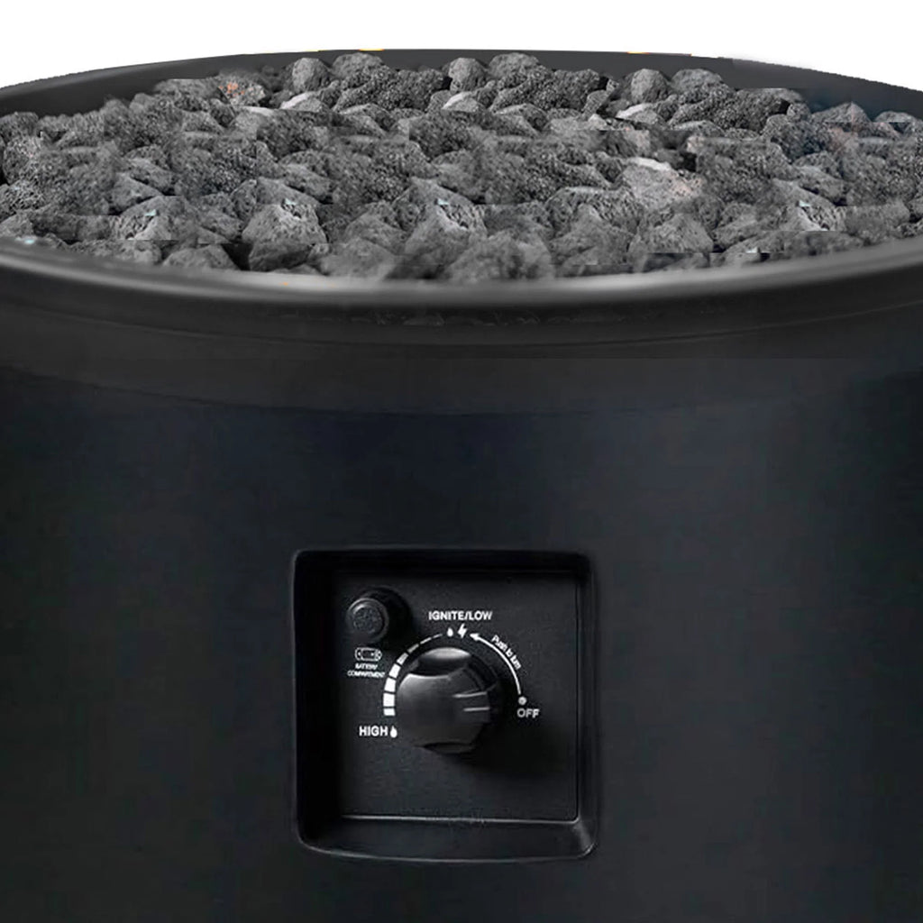 50,000 BTU Outdoor Portable Gas Fire Pit I617