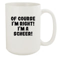 White Ceramic 15oz Mug Q3453